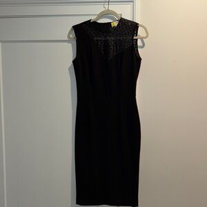 Aysha Black Sleeveless Dress